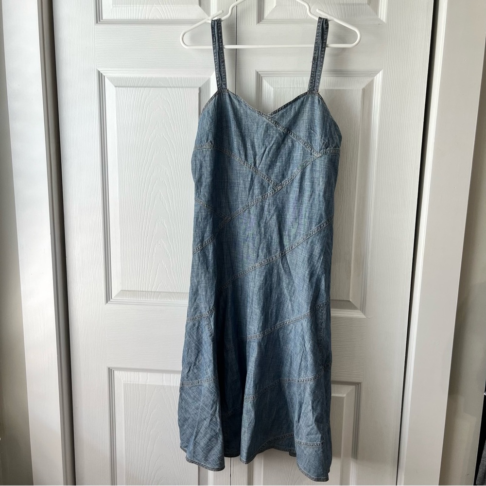 Lauren Ralph Lauren denim sundress size 8